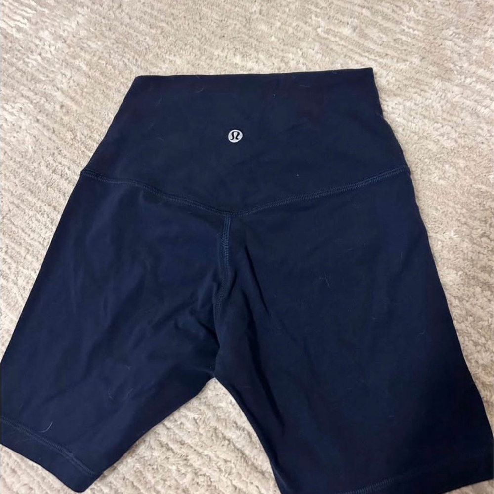 lululemon athletica Women's Navy Bike Shorts